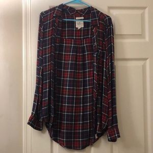 AEO Ahh-amazingly soft boyfriend flannel size M